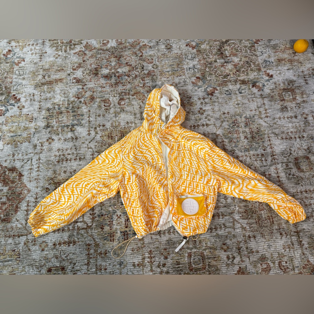 Women fendi x Sarah Coleman rain jacket!
